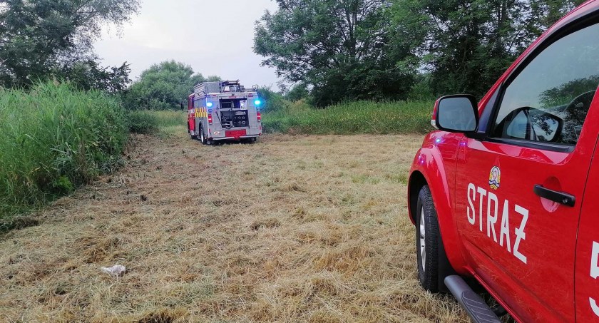 Pierwsi na miejscu odnalezienia zwłok byli druhowie z OSP KSRG w Ułężu