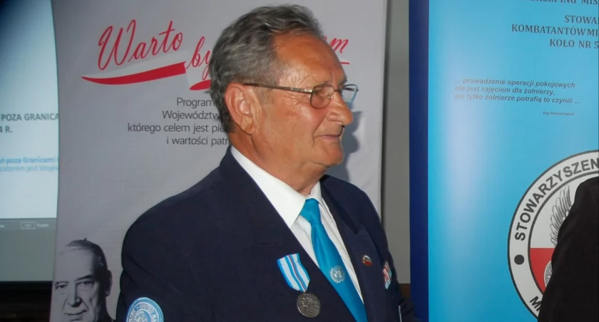 Major Szałajko otrzymał medal podczas tegorocznego Dnia Weterana