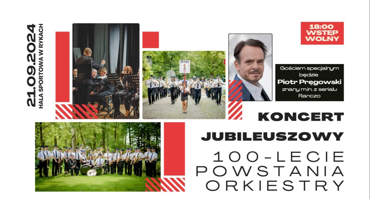 Koncert Jubileuszowy Orkiestry Dętej OSP w Rykach 