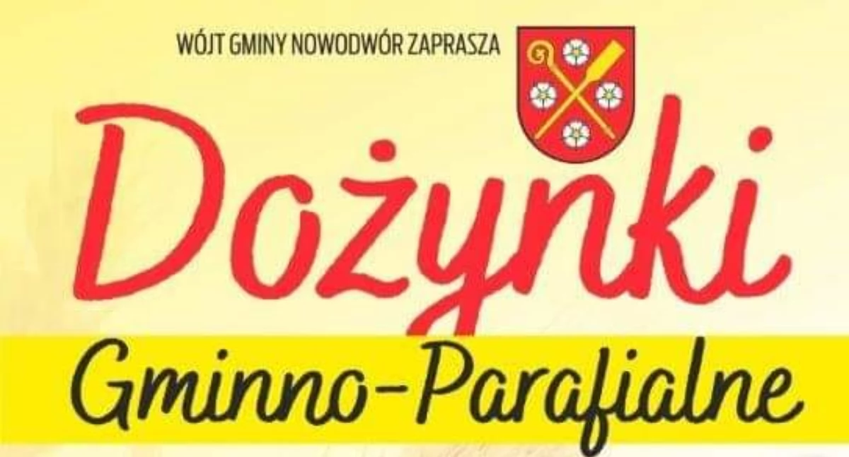 Plakat organizatora