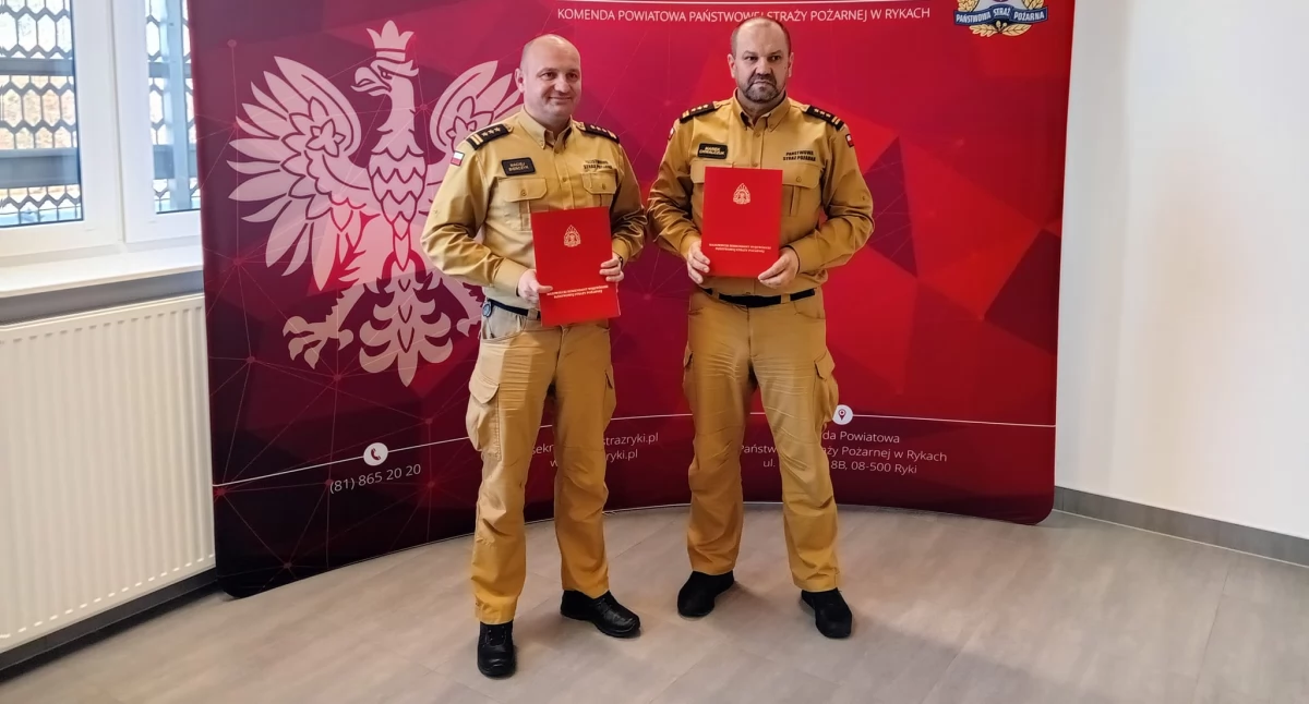 fot. Komenda Powiatowa Państwowej Straży Pożarnej w Rykach
