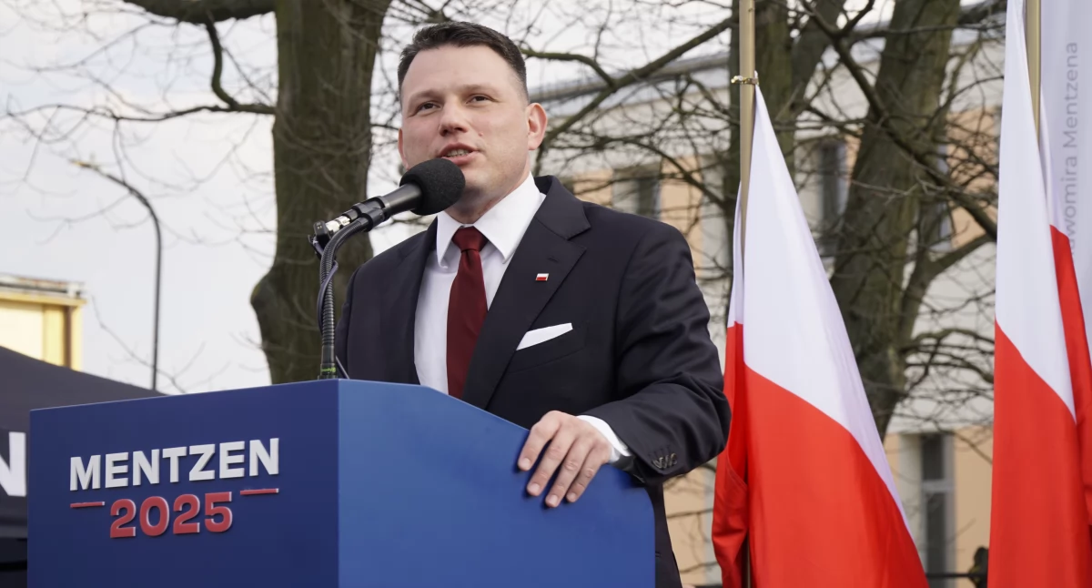Polityka, Mentzen Rykach Marzy silna Polska (ZDJĘCIA) - zdjęcie, fotografia