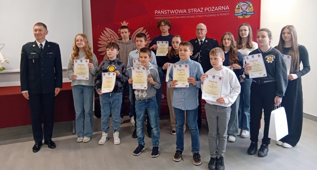 fot. Komenda Powiatowej PSP w Rykach.