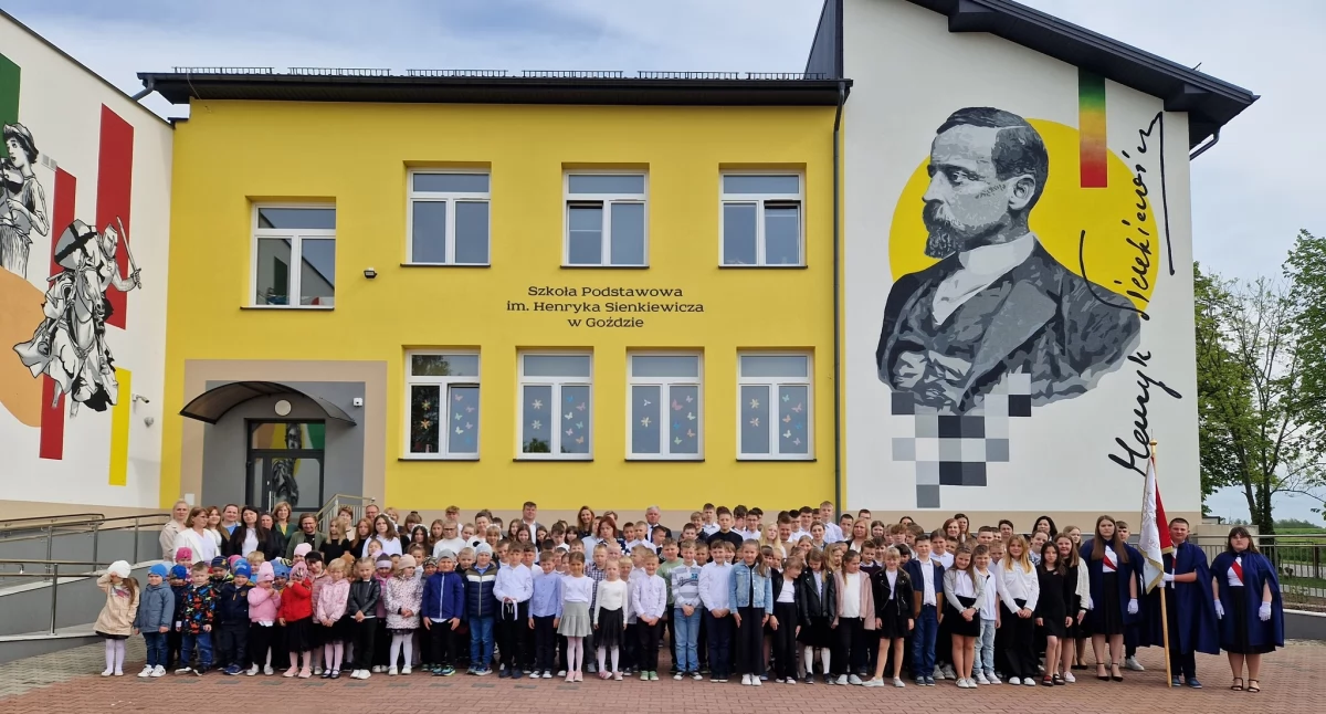 fot. szkoła podstawowa w Goździe