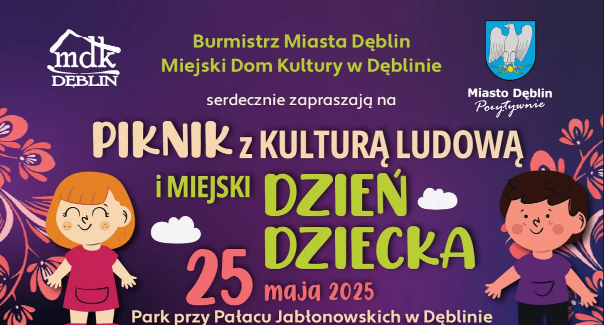 Społeczeństwo, Dęblin Miejski Dzień Dziecka Piknik Kulturą Ludową maja! - zdjęcie, fotografia