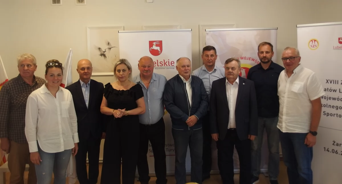 Społeczeństwo, Nastalski Adamczyk władzach Lubelskiego Wojewódzkiego Szkolnego Związku Sportowego - zdjęcie, fotografia