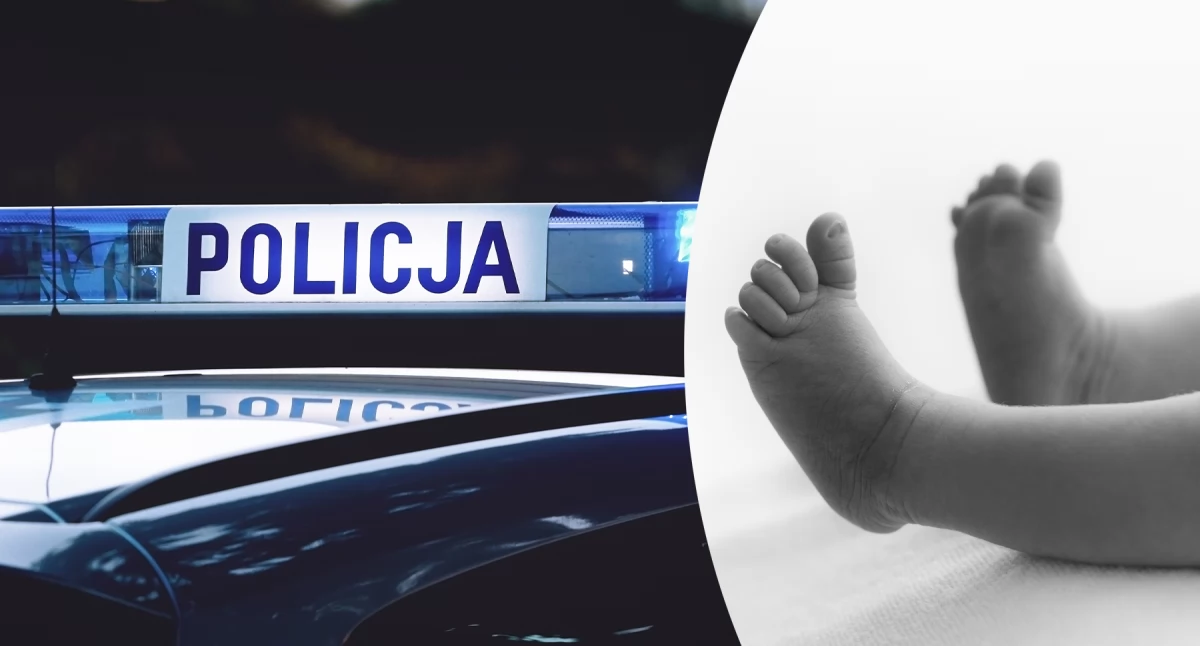 Kryminalne, Ciało noworodka reklamówce policja zatrzymała latkę - zdjęcie, fotografia
