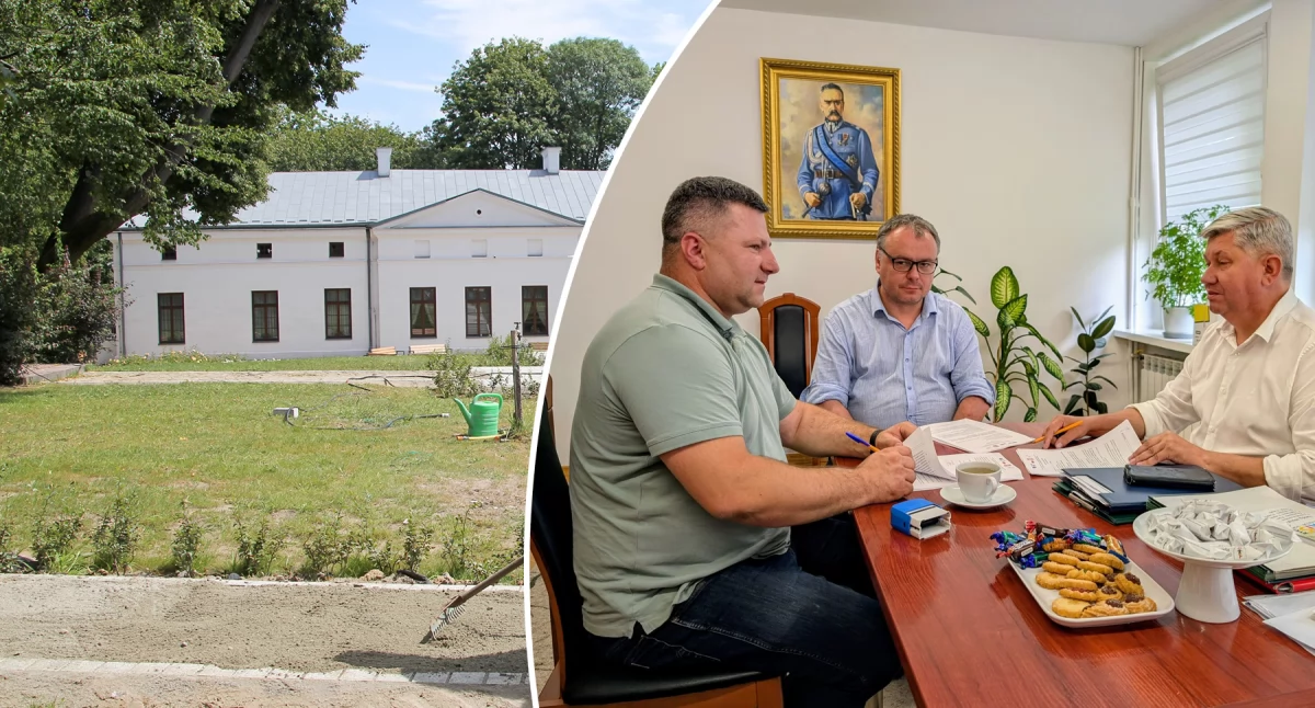 Inwestycje, Zabytkowy Dwór idzie remontu! Centrum Kultury Sportu przenosi Halę Sportową - zdjęcie, fotografia