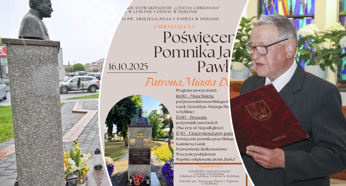 Społeczeństwo, Pomnik Pawła zostanie poświęcony Program uroczystości - zdjęcie, fotografia