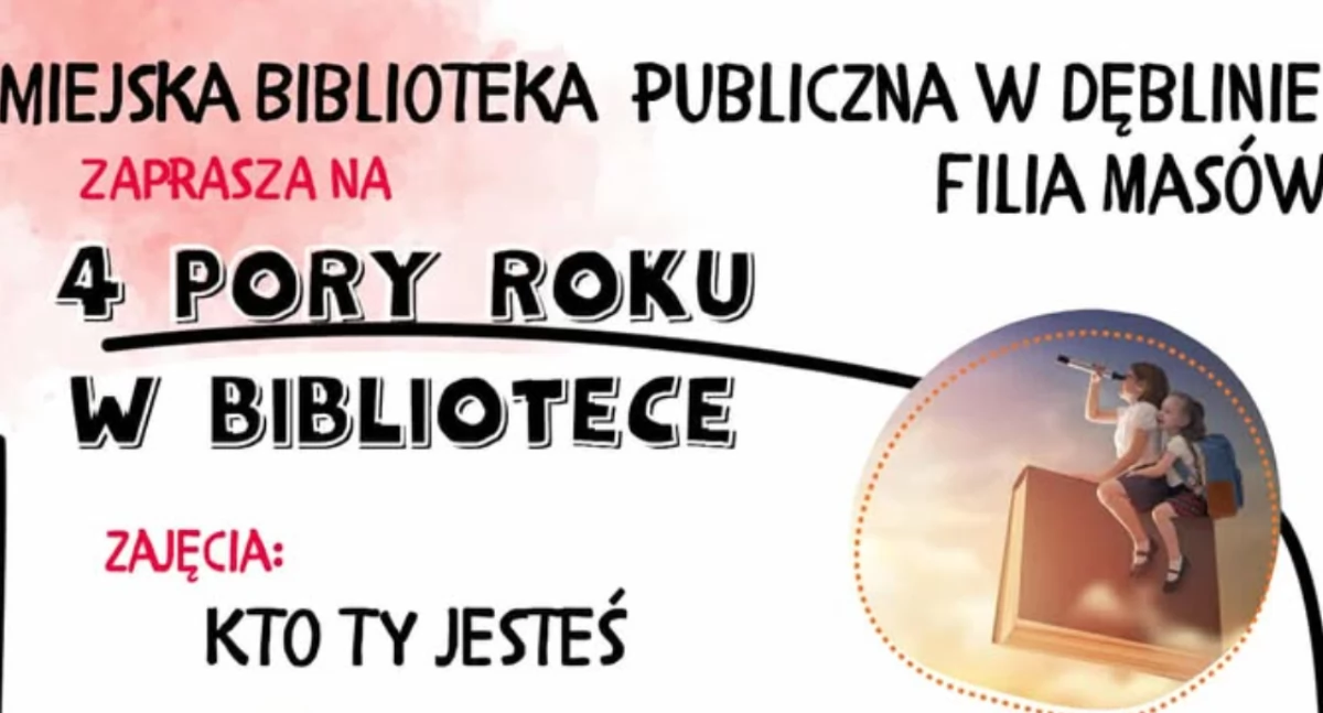 Biblioteka w Dęblin-Masów zaprasza 