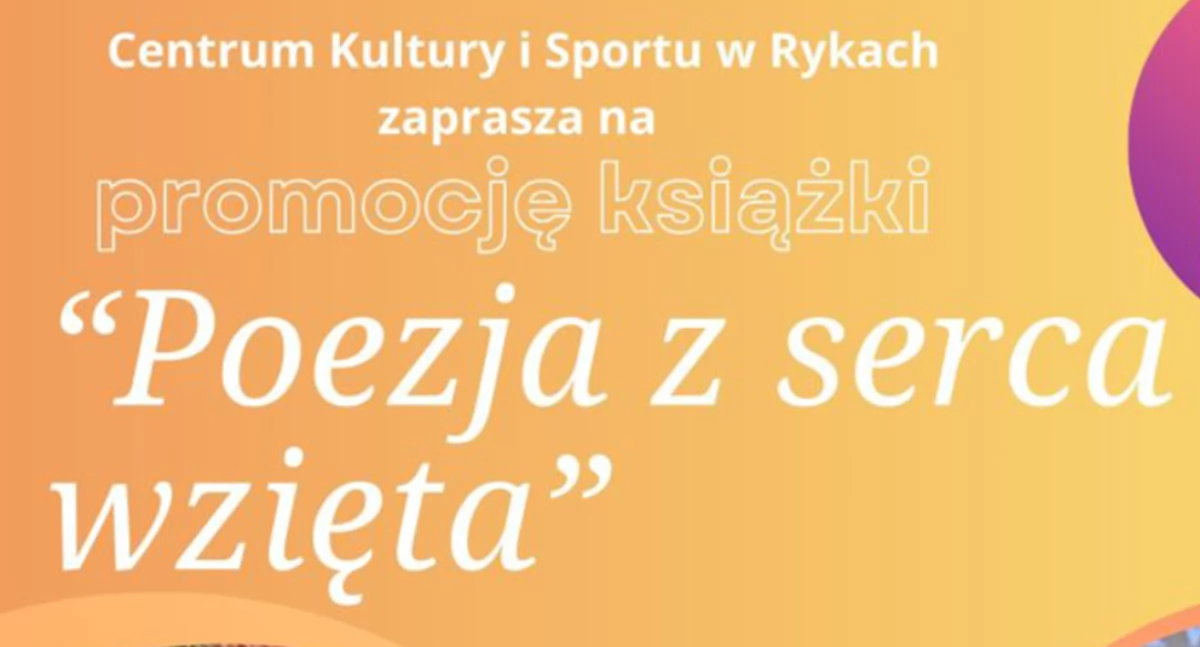 Co? Gdzie? Kiedy?, przegap! Poezja muzyka emocje spotkaniu Rykach stycznia! - zdjęcie, fotografia