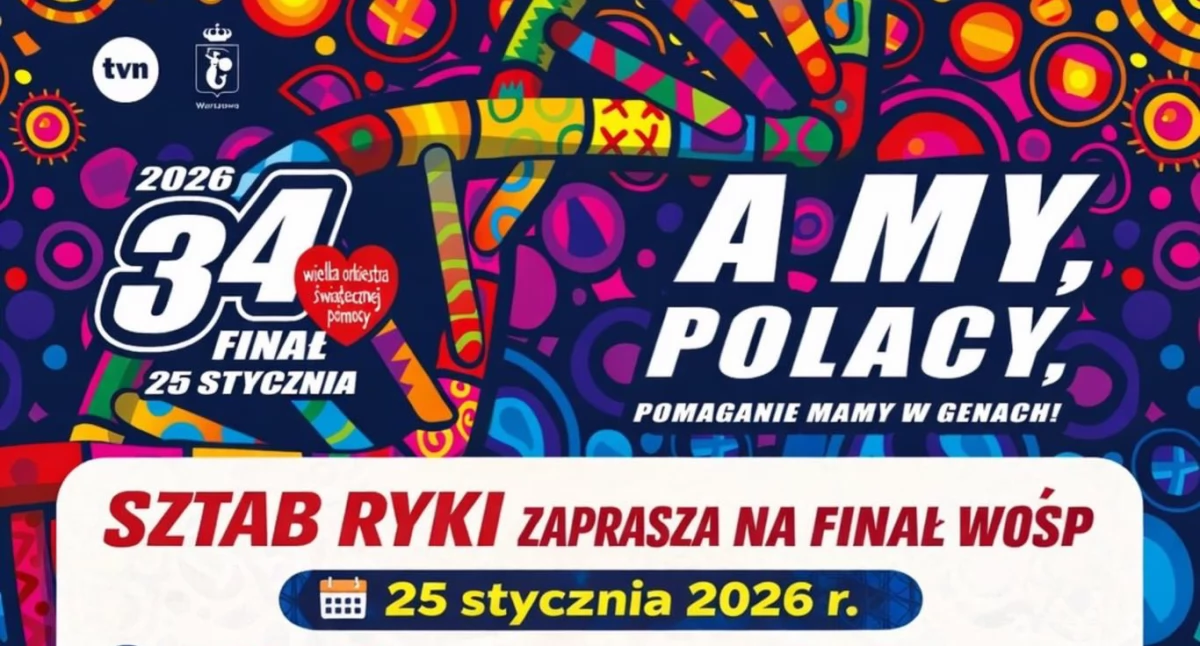 Społeczeństwo, przegap! Koncerty licytacje pokazy strażackie podczas WOŚP Rykach - zdjęcie, fotografia