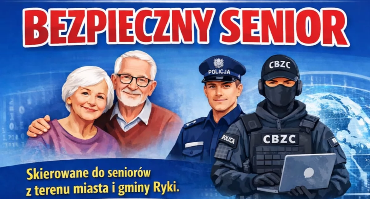 Społeczeństwo, uchronić seniorów przed oszustami Spotkanie Rykach ekspertami - zdjęcie, fotografia