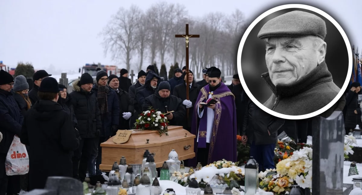 Społeczeństwo, Ostatnie pożegnanie druha Stefana Rodaka Przez blisko służył - zdjęcie, fotografia