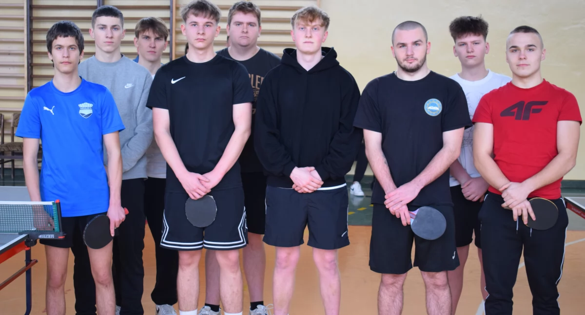 Tenis stołowy, Budowlanka Mechanik zagrają turnieju rejonowym drużynowego tenisa stołowego - zdjęcie, fotografia