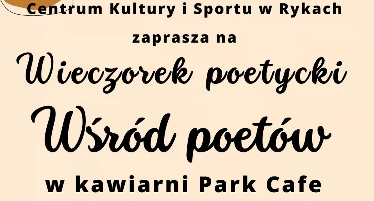 Wydarzenia Kulturalne, Wieczorek poetycki Rykach spotkanie lokalnymi twórcami - zdjęcie, fotografia