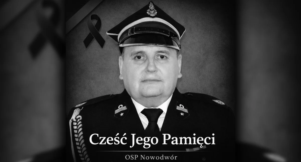 Społeczeństwo, żyje Krzysztof Cybula Wieloletni strażak Nowodwór - zdjęcie, fotografia