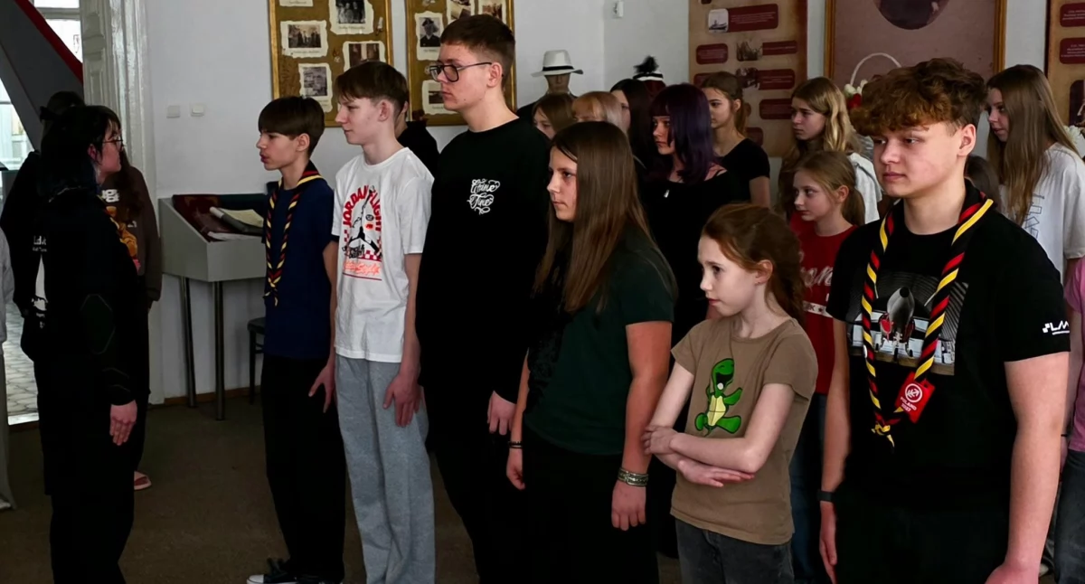 Społeczeństwo, Zimowisko harcerzy rozpoczęte! zabawę wyzwania - zdjęcie, fotografia