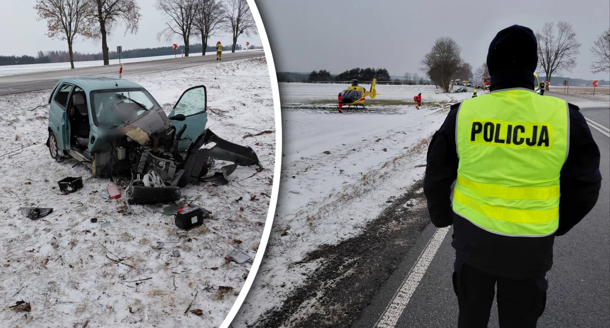Wypadki Drogowe, Wypadek latek trafił szpitala - zdjęcie, fotografia