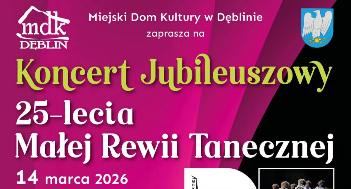 Co? Gdzie? Kiedy?, Mała Rewia Taneczna świętuje Koncert jubileuszowy marca - zdjęcie, fotografia