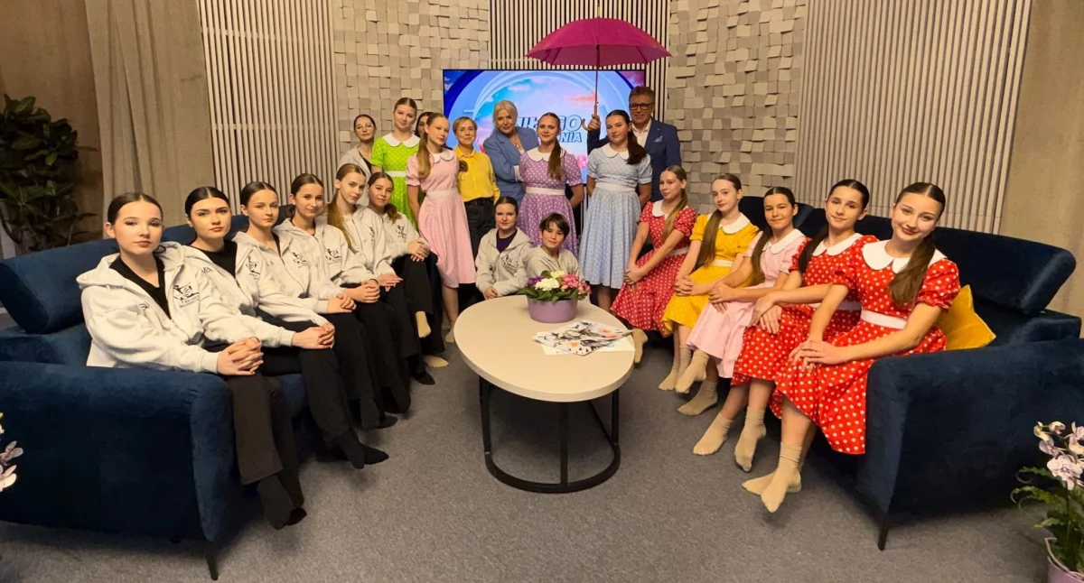 Społeczeństwo, Mała Rewia Taneczna telewizji Mówili swojej historii jubileuszu lecia - zdjęcie, fotografia