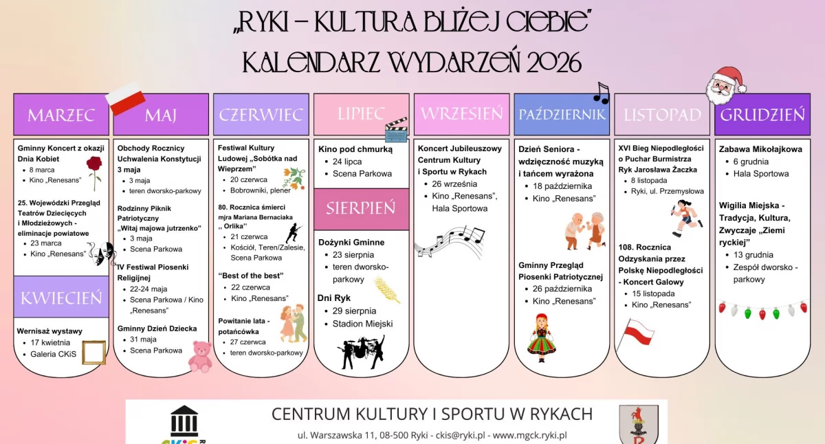 Wydarzenia Kulturalne, przegap! Rykach pełen muzyki teatru tradycji - zdjęcie, fotografia