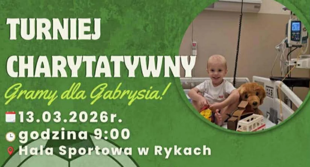 Piłka nożna, Zagrają Gabrysia! Charytatywny turniej piłki nożnej - zdjęcie, fotografia