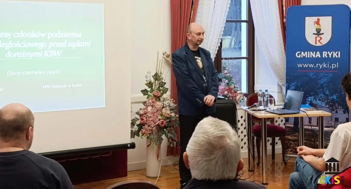 Społeczeństwo, Spotkanie historykiem Tajemnice procesów żołnierzy podziemia - zdjęcie, fotografia