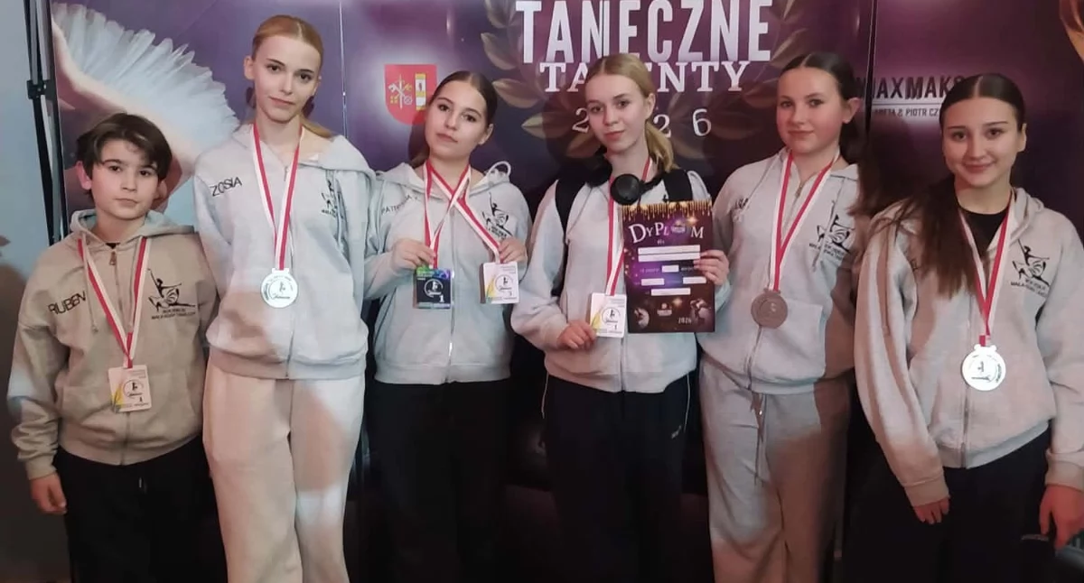Społeczeństwo, Młodzi tancerze sukcesem! medali międzynarodowym konkursie - zdjęcie, fotografia