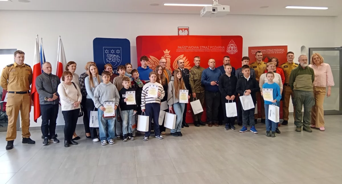 Fot: Komenda Powiatowa Państwowej Straży Pożarnej w Rykach