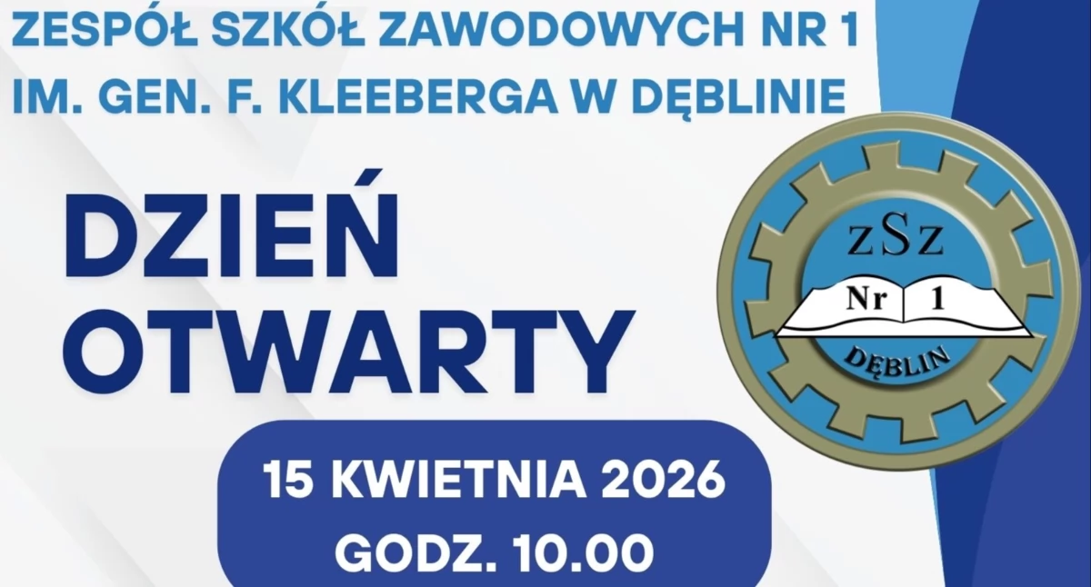 Co? Gdzie? Kiedy?, Poznaj ofertę edukacyjną Zespole Szkół Zawodowych Dęblin podczas otwartego - zdjęcie, fotografia
