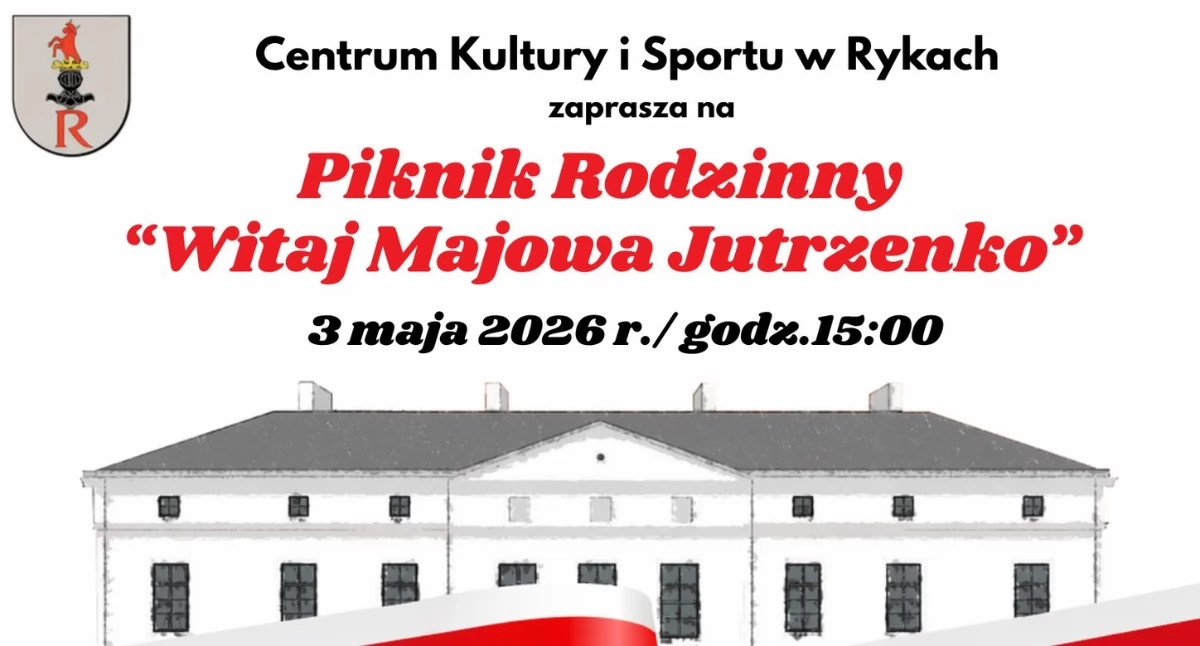 Społeczeństwo, Majowy weekend Rykach pełen sportu kultury rodzinnej zabawy - zdjęcie, fotografia