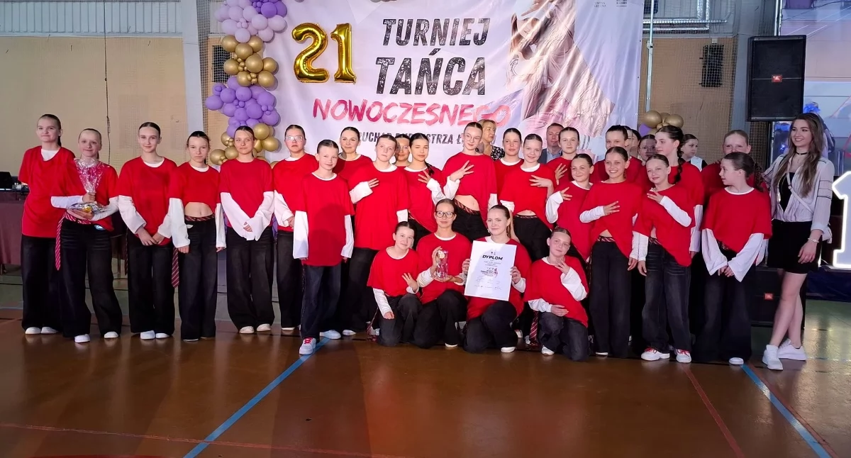 Emocje, praca i serce - tak można opisać występ tancerek z Kłoczewa, który zakończył się triumfem.