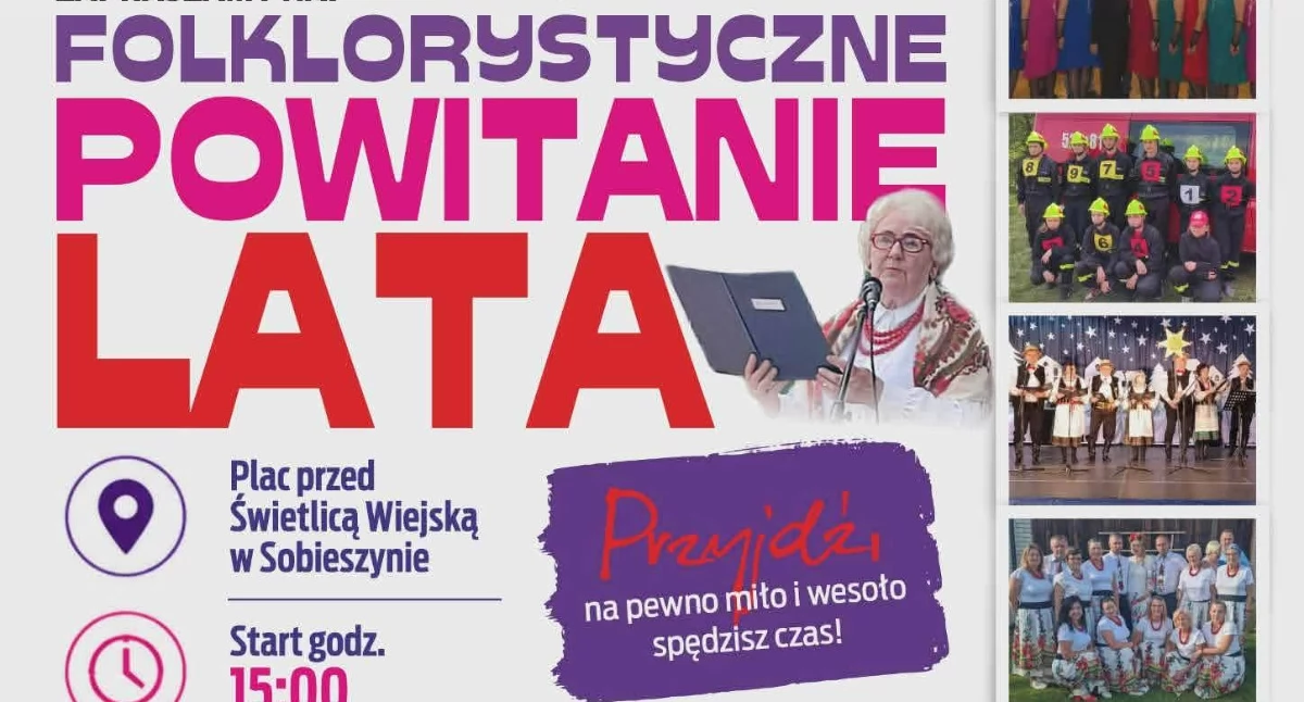 Co? Gdzie? Kiedy?, Folklorystyczne Powitanie Sobieszynie muzyka taniec zabawy całej rodziny - zdjęcie, fotografia