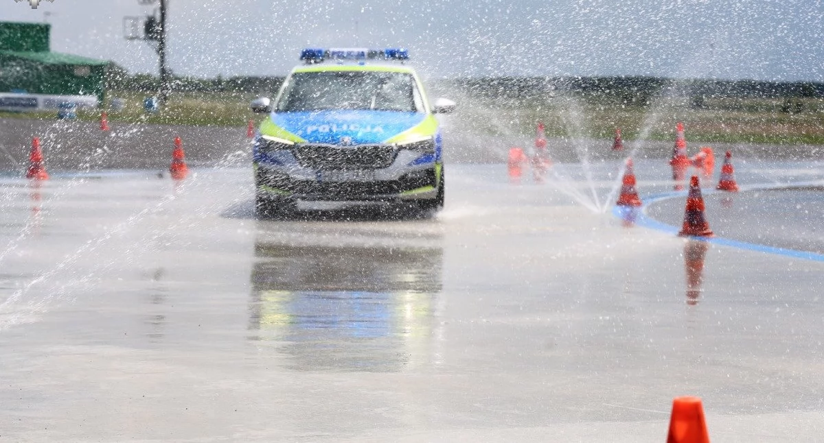 Straż i Policja, Koczański najlepszy jeździe sprawnościowej Lubelszczyźnie Zawody pierwszy Lublinem - zdjęcie, fotografia