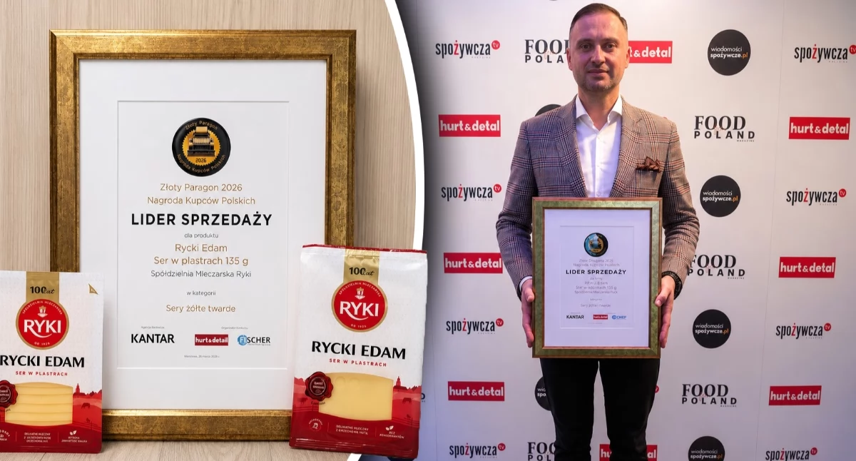 Społeczeństwo, Rycki Liderem Sprzedaży Nagroda Złoty Paragon - zdjęcie, fotografia