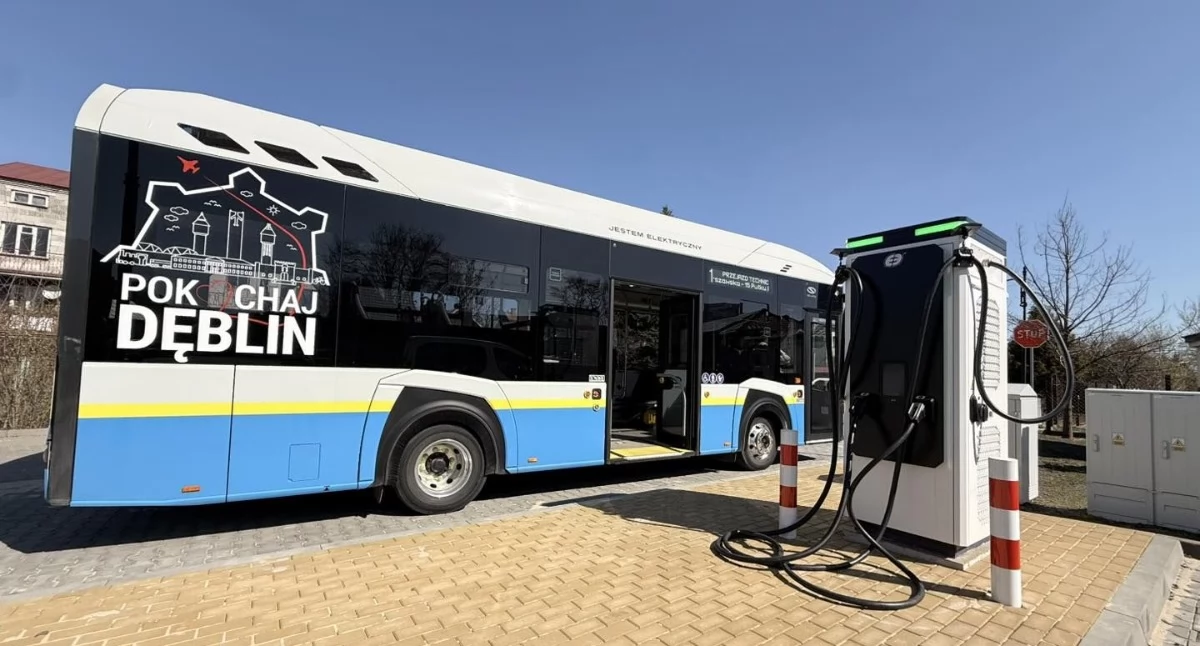 Elektryczne autobusy od maja są na trasie (fot. Miasto Dęblin)