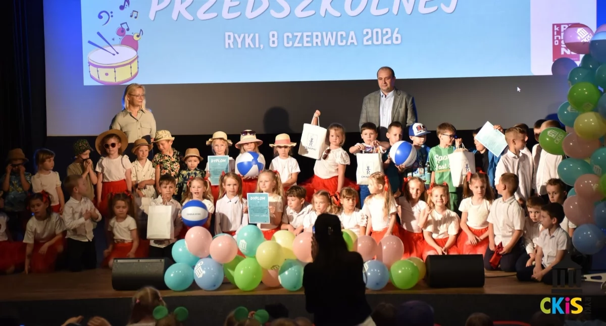 Szkoły i Przedszkola, XXXVII Gminny Przegląd Piosenki Przedszkolnej Rykach Znamy laureatów - zdjęcie, fotografia