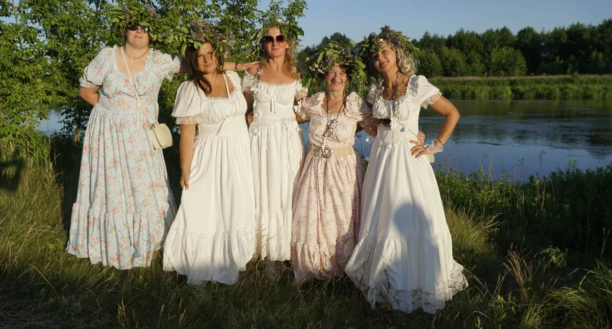 Społeczeństwo, Były wianki tańce kwiat paproci największe ognisko Polsce (ZDJĘCIA) - zdjęcie, fotografia