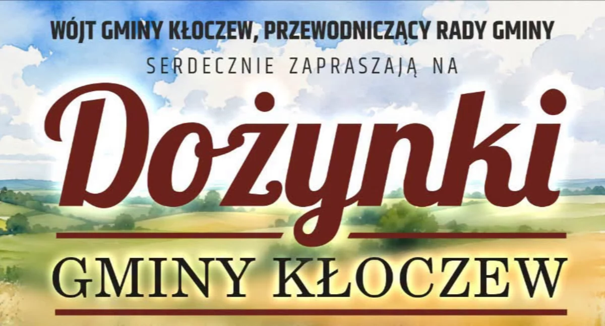 Co? Gdzie? Kiedy?, Dożynki Gminy Kłoczew Zagrają Gąssowski Discoboys - zdjęcie, fotografia