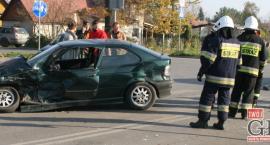 Spowodował wypadek na podwójnym gazie