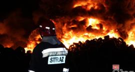 Spłonął skład opon. Mieszkańcy przestrzegali przed nieszczęściem