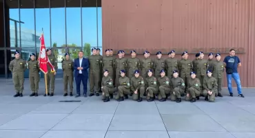 Młodzież z Sobieszyna na centralnych obchodach 85. rocznicy agresji sowieckiej na Polskę!