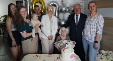 Genowefa Pleskot ze Starego Zadybia skończyła 100 lat. Długowieczność ma we krwi