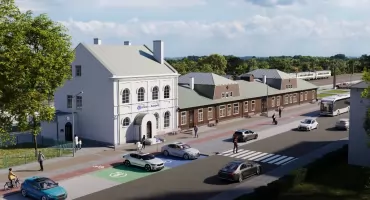Zabytkowy dworzec PKP w Dęblinie przejdzie gruntowną przebudowę za 20 mln zł