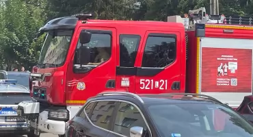 Zwarcie instalacji w Starostwie Powiatowym w Rykach. Urzędnicy ewakuowani
