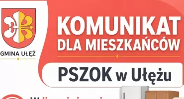 PSZOK w Ułężu: przerwa w odbiorze odpadów wielkogabarytowych