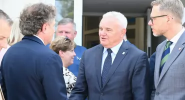 Wiceminister funduszy z wizytą w Dęblinie. Rozmawiano o rozwoju miasta