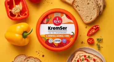 SM Ryki wprowadza nowy smak KremSera. W składzie papryka i chili