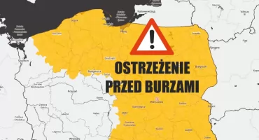 IMGW ostrzega przed burzami w powiecie ryckim – możliwy grad i silny wiatr